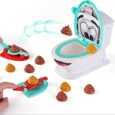 Poop Shoot Game, 1 Box Funny Poop Game Toy, Stress Relief Toy for Kids & Adults, Novelty & Gag Toys for Birthday Gift, Christ...