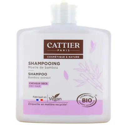 Cattier Moelle Bamboo Shampoo for Dry Hair ORGANIC 250ML
