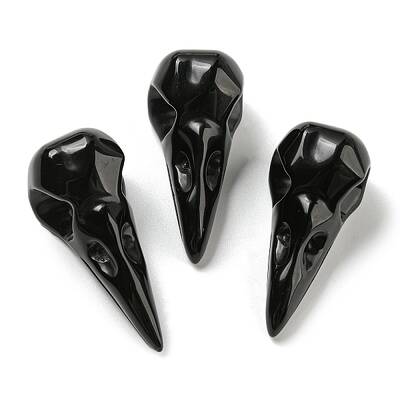 Natural Obsidian Pendants