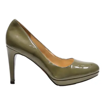 COLE HAAN Pump Heels Green Synthetic Womens UK 6.5