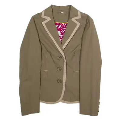 BODEN Womens Blazer Jacket Beige M