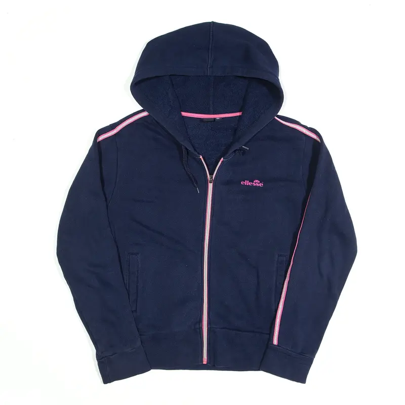 ELLESSE Hoodie Blue Full Zip Mens S