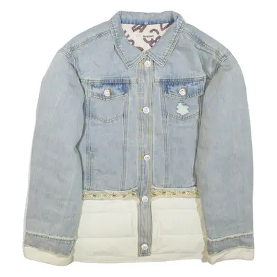 DESIGUAL Girls Jacket Blue 13-14Y