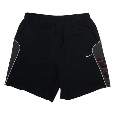 NIKE Mens Casual Shorts Black Relaxed L W30