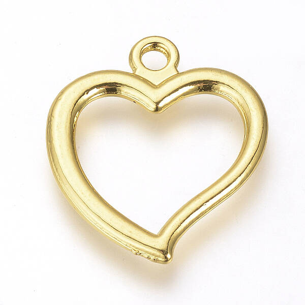 Alloy Open Back Bezel Pendants