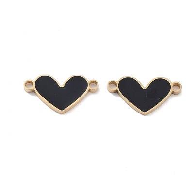 Ion Plating(IP) 304 Stainless Steel Enamel Connector Charms