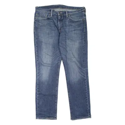 LEVI'S 511 Jeans Mens Blue Slim Straight Stone Wash W33 L30