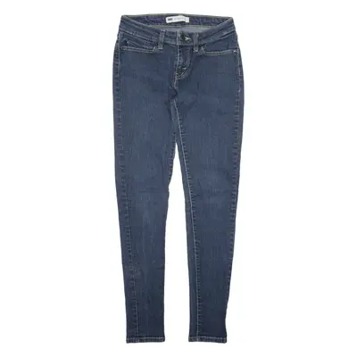 LEVI'S 535 Jeans Blue Denim Slim Jegging Womens W25 L28