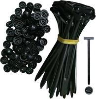 Universal binding wonder! 100 super self-locking nylon cable ties! Everything from car maintenance to storage is done!