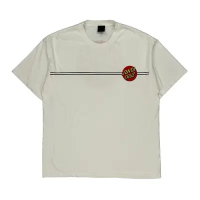 Santa Cruz Graphic T-Shirt - XL White Cotton