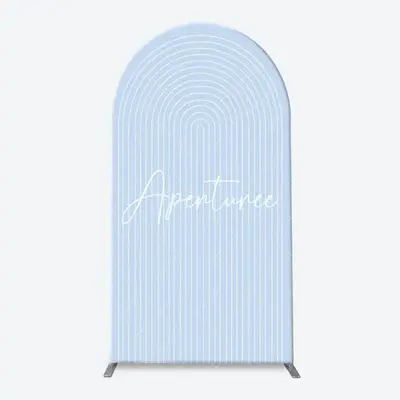 Pink Blue Green White Birthday Arch Backdrop Kit, 1.6X4FT(0.5X1.2M), 38.18 USD, arch backdrop kit, XQGD1X01L-S