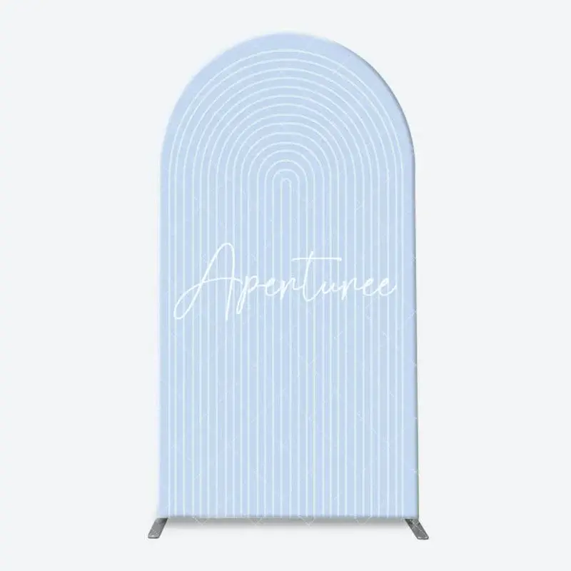 Pink Blue Green White Birthday Arch Backdrop Kit, 1.6X4FT(0.5X1.2M), 38.18 USD, arch backdrop kit, XQGD1X01L-S