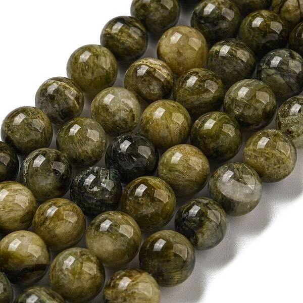Natural Green Tourmaline Beads Strands