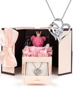 1 Piece Heart Necklace with 1 Piece Gift Box, Gifts for Women Mom Wife Sister Grandma Girlfriend Her, Mothers Day Gifts from ...