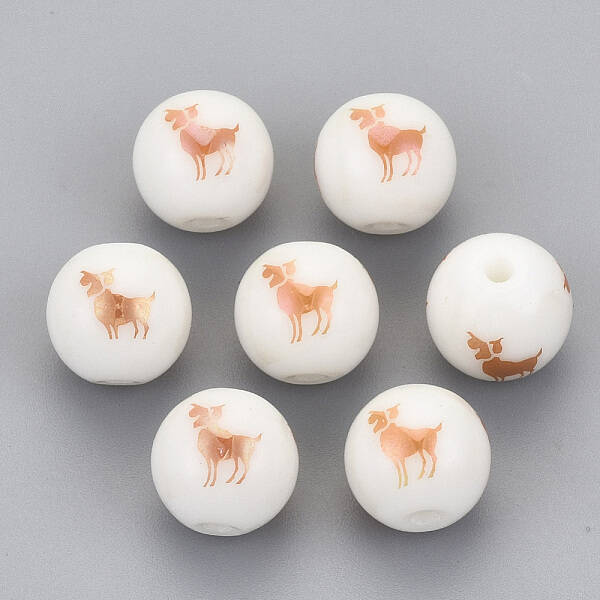 Electroplate Glass Beads