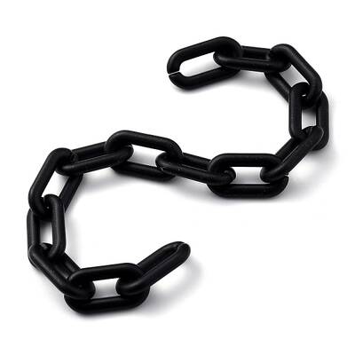 Handmade Spray Painted CCB Plastic Cable Chains