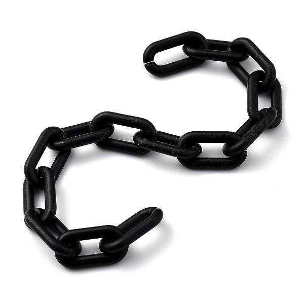 Handmade Spray Painted CCB Plastic Cable Chains