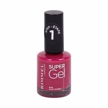 Rimmel Super Gel STEP1 - Gel nail polish 12 ml 028 Purple Haze
