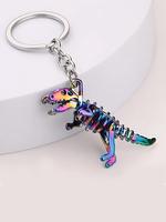 Cute Dinosaur Skull Design Keychain, 2024 Fashionable Creative New Novelty Keychain for Men & Women, Trendy Accessories for B...