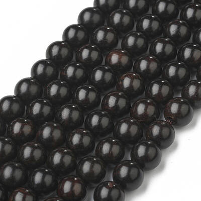 Natural Wood Beads Strands