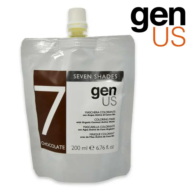 Maschera Colorante Al Cioccolato Genus Seven Shades 7 200Ml