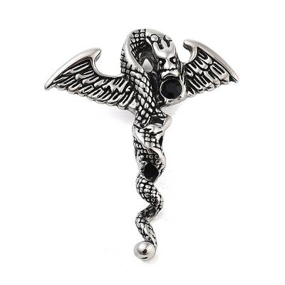 Retro 304 Stainless Steel Big Pendants
