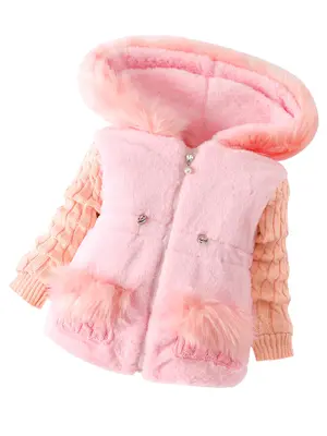 Baby Girls Winter Autumn Little Kids Toddler Warm Jacket Coat Clothing Babygirl Clothes Products #springtok