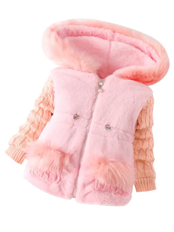 Baby Girls Winter Autumn Little Kids Toddler Warm Jacket Coat Clothing Babygirl Clothes Products #springtok