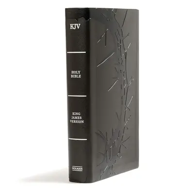 KJV Large Print Personal Size Reference Bible, Charcoal Leather touch, Red Letter, Pure Cambridge Text, Cross-References, Ful...