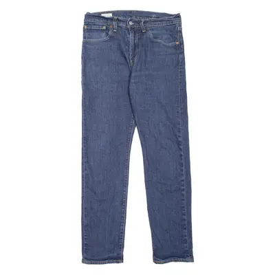 LEVI'S 502 Jeans Premium Mens Blue Regular Tapered W32 L32