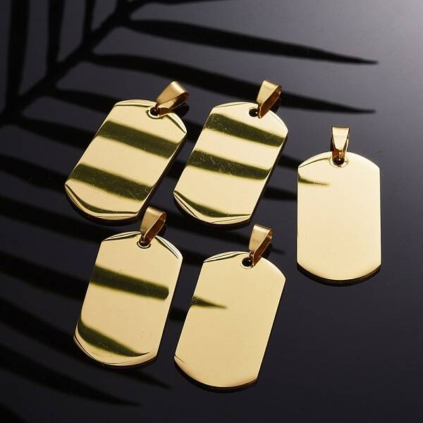 304 Stainless Steel Big Pendants