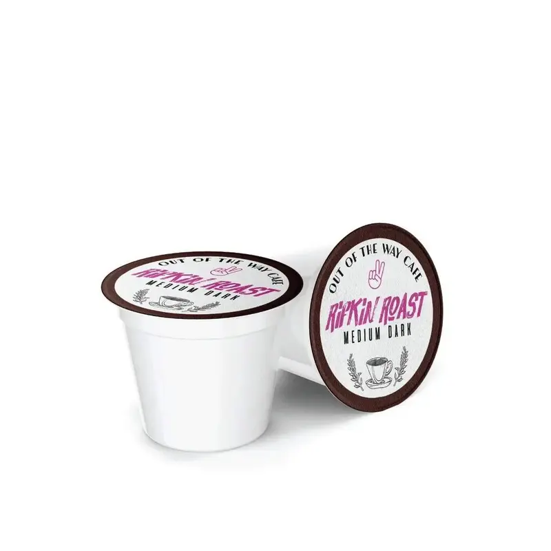 Z Cups - Out of The Way - Rifkin Roast - Medium Dark Roast Coffee - Keurig Compatible