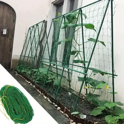 Waterproof Plant Climbing Support Net, Portable Vine Trellis Netting for Pergola, Garden Vegetable Planting Net