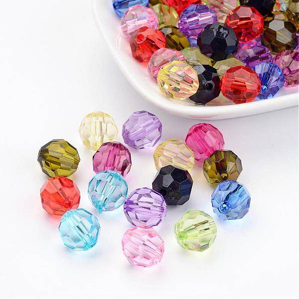 Transparent Acrylic Beads