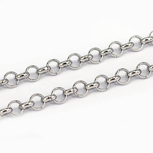 Tarnish Resistant 304 Stainless Steel Rolo Chains