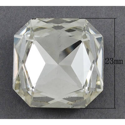 Electroplate Glass Cabochons