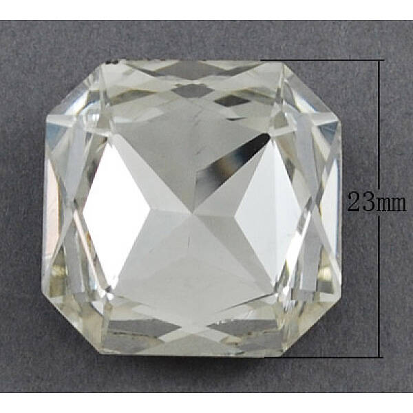 Electroplate Glass Cabochons