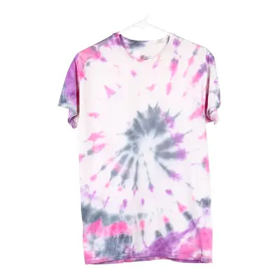 Hanes Tie-Dye T-Shirt - Medium Multicoloured Cotton