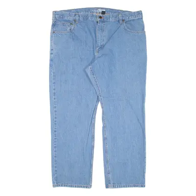 CARHARTT Workwear Mens Jeans Blue Relaxed Straight W42 L30