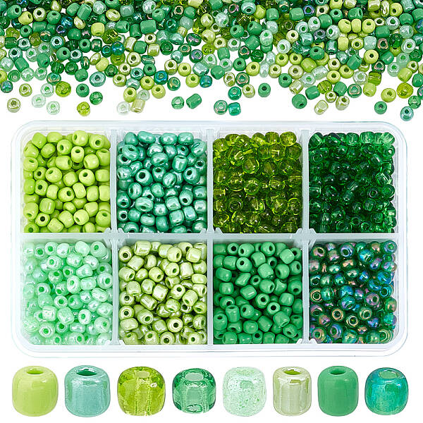 Mixed Style 6/0 Round Glass Seed Beads