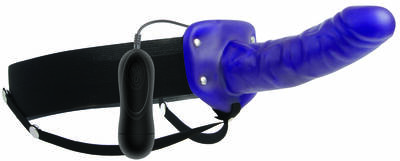 Adam and Eve Universal Vibrating Hollow Strap-On
