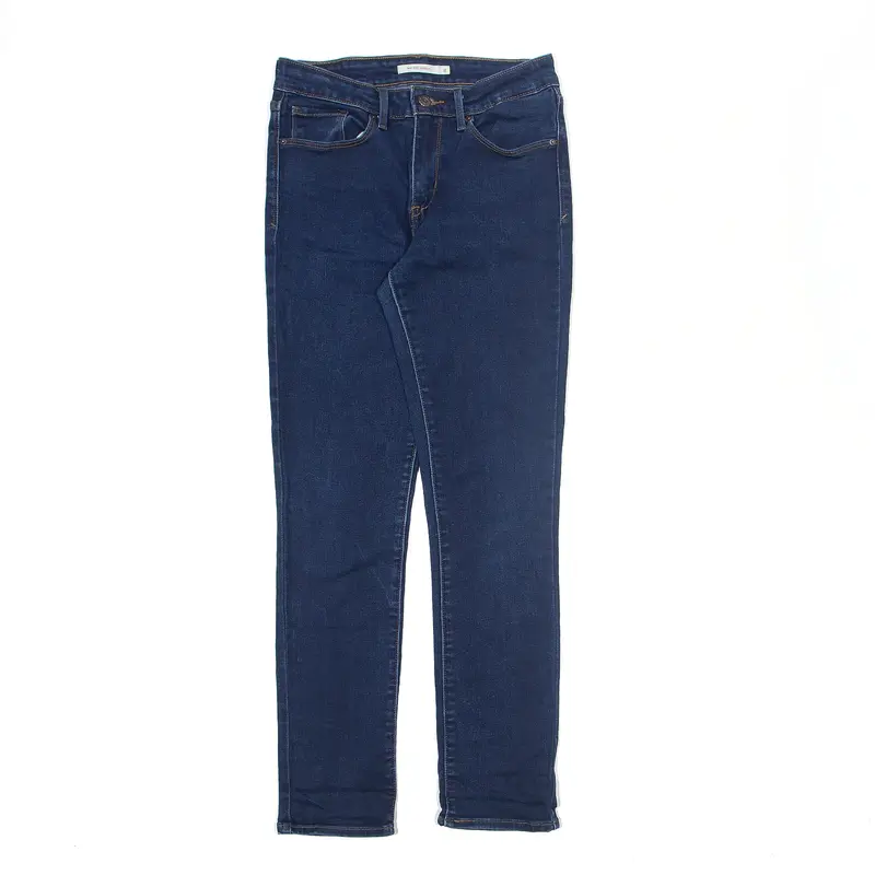 LEVI'S High Rise Jeans Blue Denim Slim Skinny Womens W28 L30