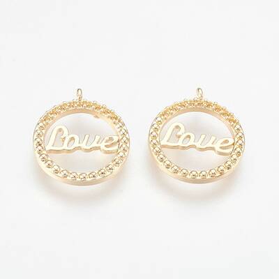 Brass Pendant Rhinestone Settings
