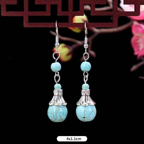 Turquoise Dangle Earrings for Women