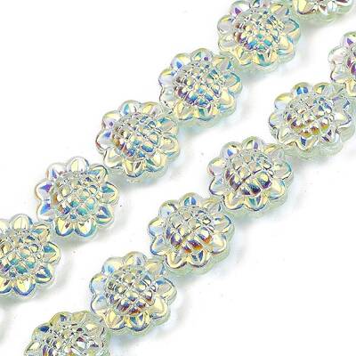 Electroplate Glass Bead Strands