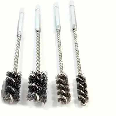 Stainless Steel Wire Brush Set, 4 Counts/set Multipurpose Cleaning & Polishing Tool, Rust Removal Brush, Drill Brush Set for ...