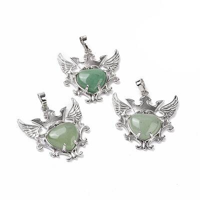 Natural Green Aventurine Pendants
