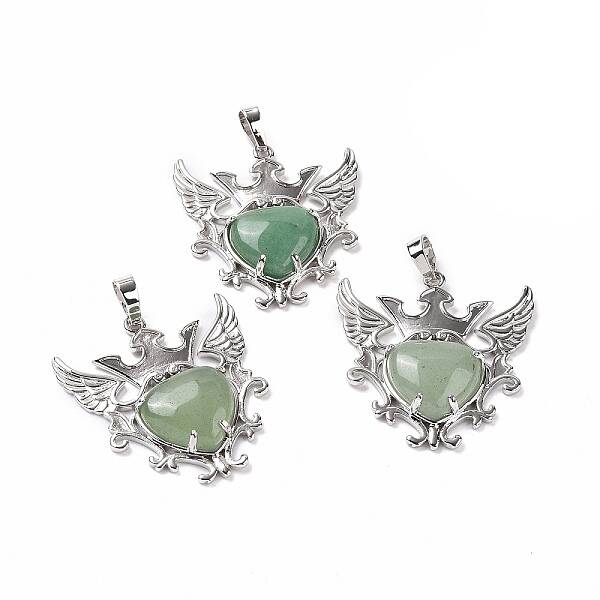 Natural Green Aventurine Pendants