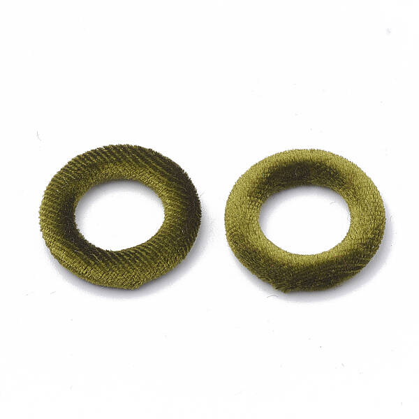 Velvet Covered Linking Rings
