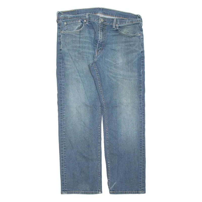 LEVI'S 559 Jeans Mens Blue Relaxed Straight Stone Wash W36 L30